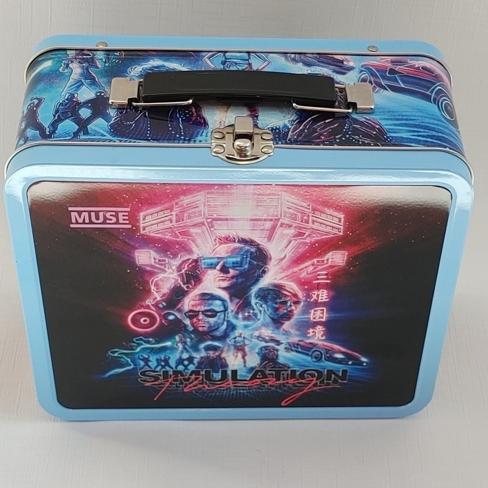 RARE Muse Limited Edition Metal Promo Lunch Box 2019 Simulation Theory